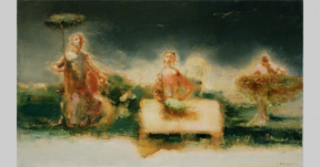 Garden Metamorphosis. 26x44in.