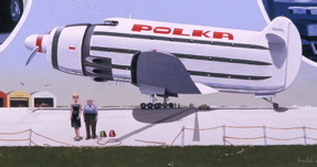 Polka Flight Postcard