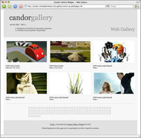 Candor Web Gallery